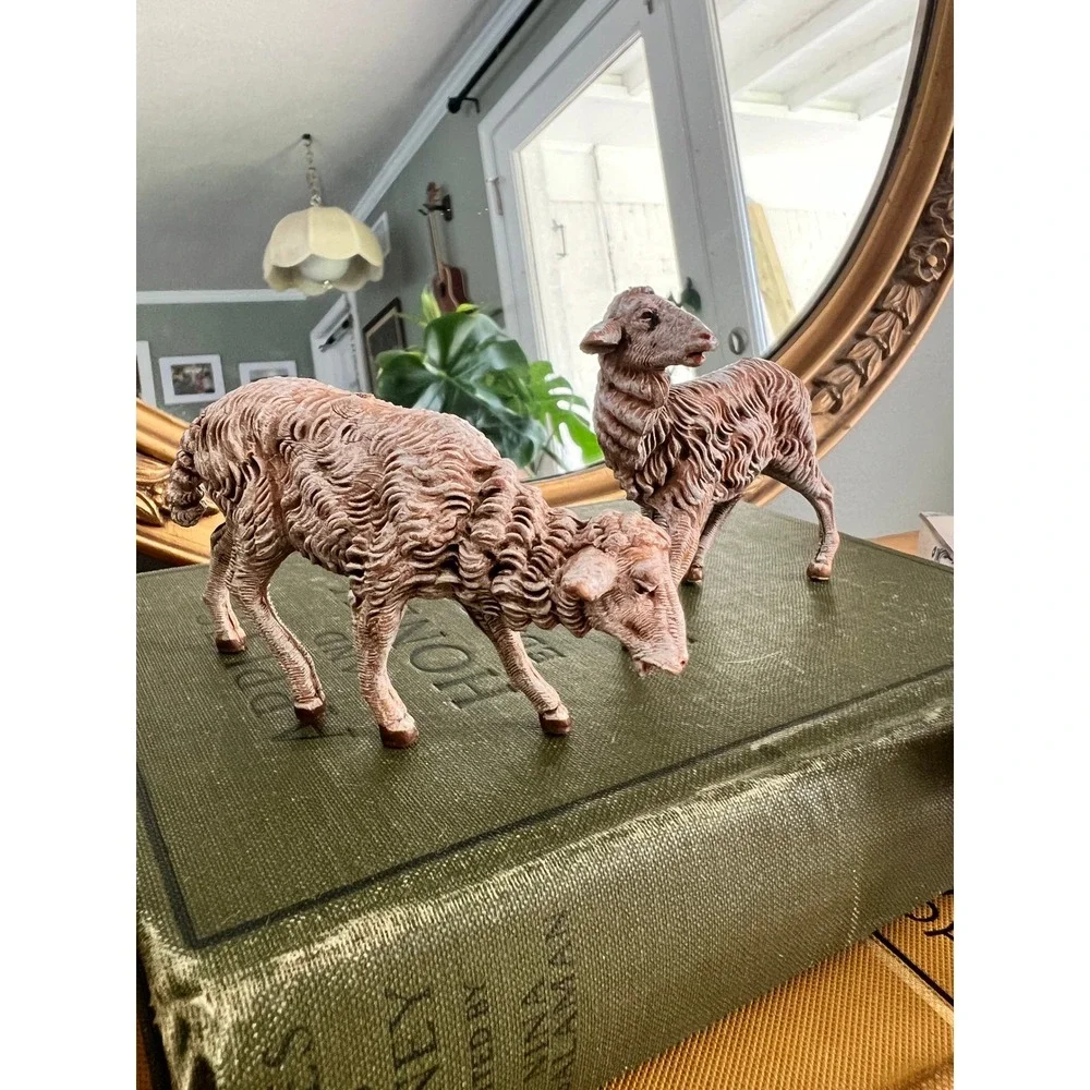 Fontanini Sheep Set of 3 Nativity Village Figurines Italy 52899 3 Inch Scale